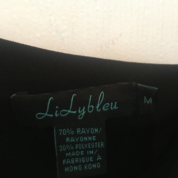 Black Fitted Dress - Picture 5 of 5